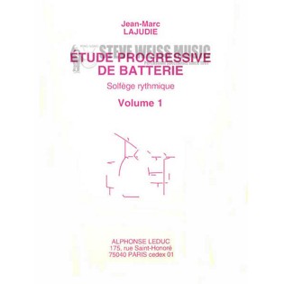 Lajudie-Etude Progressive de Batterie Solfege Rhythmique vol. 1